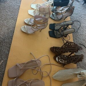 Shoes available for purchase separately.